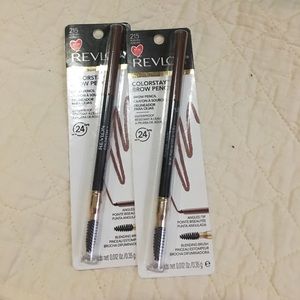 Revlon eyebrow pencil. Set of two auburn.